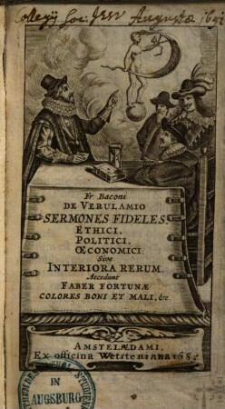 Sermones fideles, ethici, politici, oeconomici, sive interiora rerum