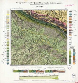[4017] Brackwede, Geologische Karte von Preußen und benachbarten deutschen Ländern