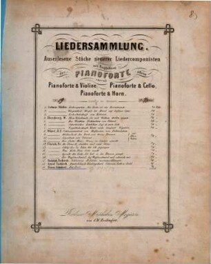 Die Post : mit Begl. d. Pianoforte ; [op. 89,13]