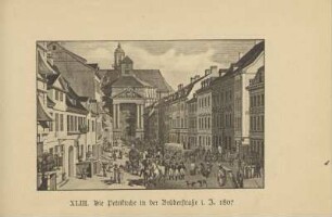 XLIII. Die Petrikirche in der Brüderstraße i. J. 1807