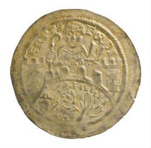 Münze, Brakteat, Pfennig, 1142 - 1153