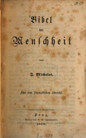 Bibel der Menschheit