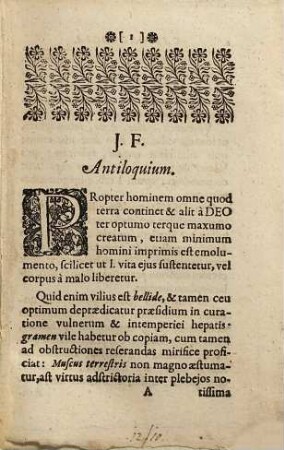 J. F. Castorologia : explicans Castoris animalis naturam & usum medico-chemicum