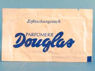 PARFÜMERIE DOUGLAS ERFRISCHUNGSTUCH
