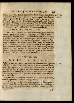 Chapitre XIII. Darius Mede