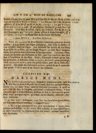 Chapitre XIII. Darius Mede