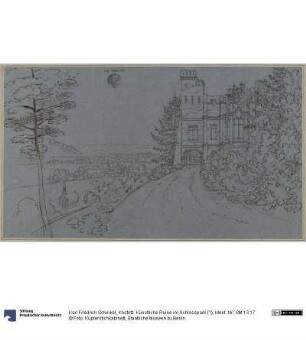 Köstritz. Künstliche Ruine im Schlosspark (?)