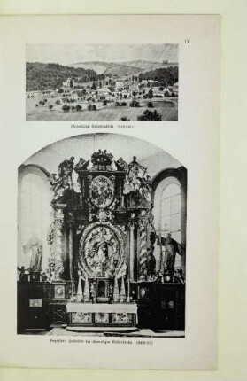 Engelthal: Hochaltar der ehemaligen Klosterkirche