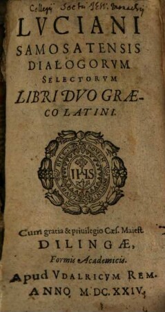Dialogorum selectorum libri duo