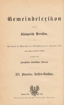 11: Provinz Hessen-Nassau