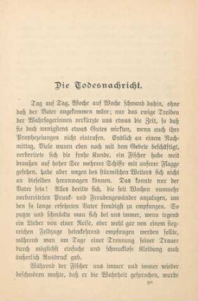 Die Todesnachricht