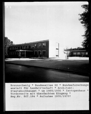 Bundesforschungsanstalt für Landwirtschaft — Isotopenhaus