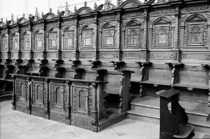 Chorgestühl der Pfarrkirche St. Trudpert im Münstertal
