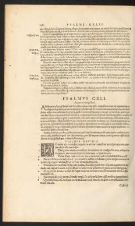 Psalmus CXLI. - Psalmus CL.