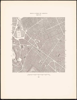 Bebauungspläne für die Stadt Athen: Bebauungsplan Stadtteil südlich der Akropolis (neuer Plan)