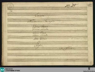 Concertos - Mus. Hs. 136 : fl, orch; D; GroF 684