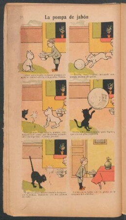 La pompa de jabón - [Cómic]