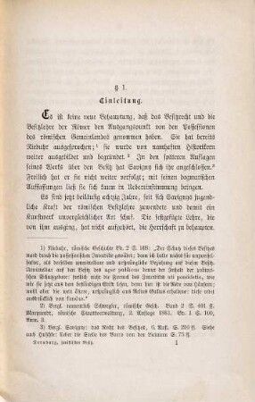 Entwicklung und Begriff des juristischen Besitzes des römischen Rechts : Festschrift zum 50. Stiftungsfest der Universität Zürich