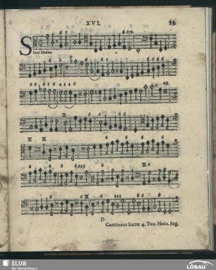 XVI. Sicut Moses; SWV 68