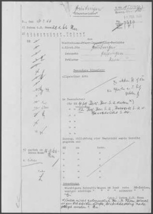 Gruibingen: Visitationsbericht mit Pfarrbericht 1965