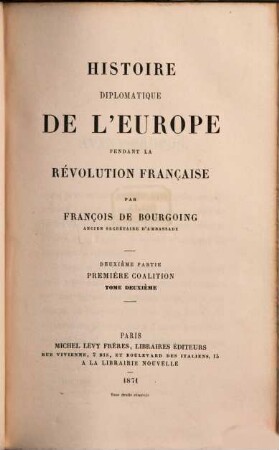 Histoire diplomatique de l'Europe pendant la Révolution Française, 3
