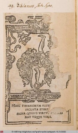 Wappen des Joh. Georg Fabianus