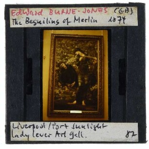 Burne-Jones, Verführung Merlins