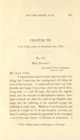Chapter VII. June 13th, 1848, to December 4th, 1849
