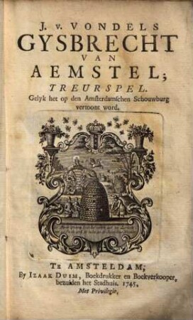 Gysbrecht van Aemstel : Treurspel
