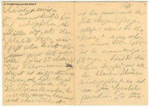 Brief von Louise Dumont an Gustav Lindemann