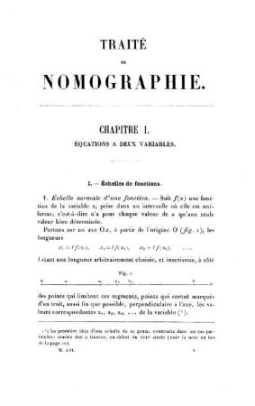Chapitre I. Équations à deux variables.
