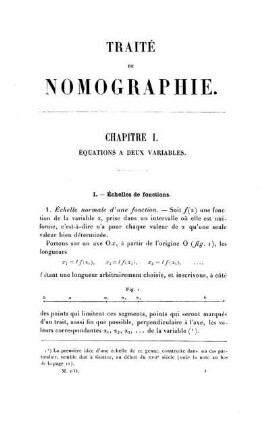 Chapitre I. Équations à deux variables.