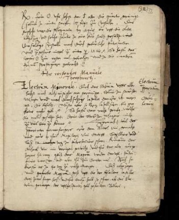 Paracelsus: Manuale de lapide philosophico medicinali, dt., Auszug