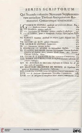 Series scriptorum
