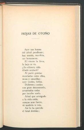 Hojas de otoño
