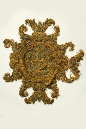 Stickereiapplikation mit Christusmonogramm