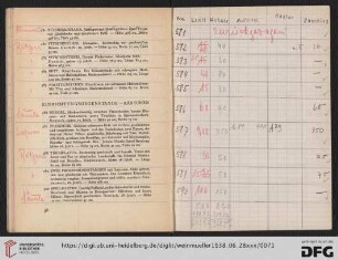 Einrichtungsgegenstände (Nr. 586-633)