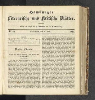 Nummer 54. Sonnabend, den 4. Mai