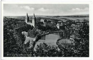 Rochlitz. Blick auf Rochlitz