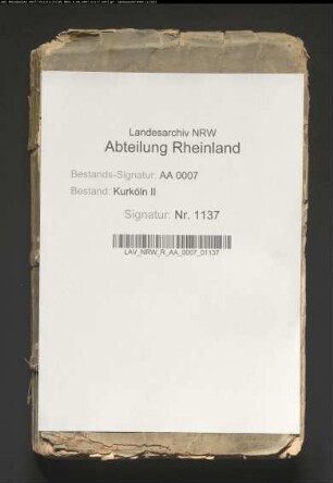 Beschreibung der Herrlichkeiten in den Ämtern Bonn, Brühl, Lechenich, Hardt, Altenahr, Andernach