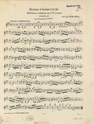Hymne à Sainte Cécile : méditation religieuse