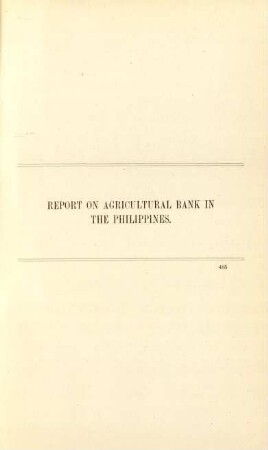 Report on Agriculture Bank in the Philippines