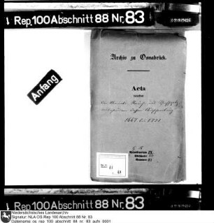 Ausschreibung des Monats-Rauch- und Viehschatz