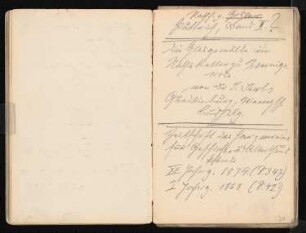 Skizzenbuch: Rathäuser Bocholt, Wernigerode, Goslar, Alsfeld: Rathaus Goslar. Erläuterungstext