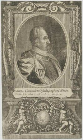 Bildnis des Joannes Casimirus, Pfaltzgraf am Rhein