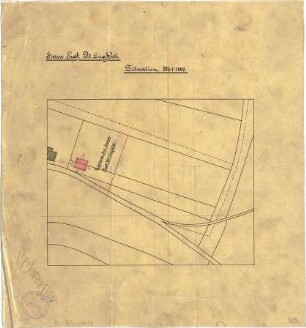 Pfann, Paul; Pöcking; Landhaus Prof. Dr. Soxhlet - Lageplan