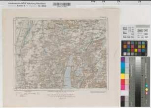 Deutsches Reich Karte des Deutschen Reiches Nr. 637 Landsberg 1904 1 : 100 000 28 x 37 Topographisches Bureau des Bayerischen Generalstabs Benkhausen