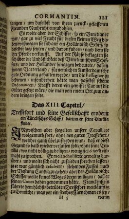 Das XIII. Capitul.