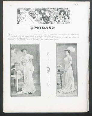 [Fotografía de] Modas