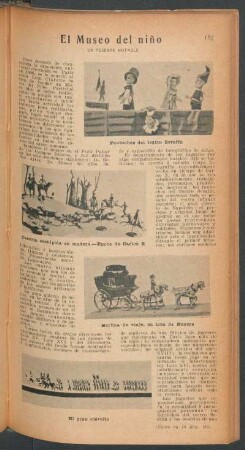 El Museo del niño : Un pesebre notable